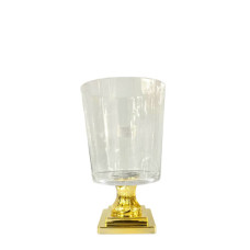 GLASS VASE SMALL 13*22CM