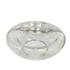 ROUND GLASS BOWL 28*11CM