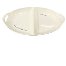 CERAMIC 2 DIV 47*28*6CM