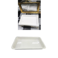 CERAMIC PLATTER 52*32*6CM