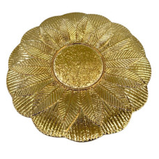 PLASTIC UNDERPLATE GOLD