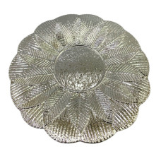 PLASTIC UNDERPLATE SILVER