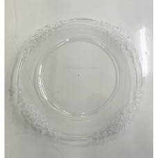 PLASTIC UNDERPLATE CLEAR