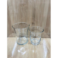 GLASS VASE 9 BY 11 CM