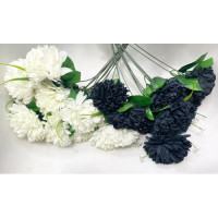 FLOWER BUNCH BLK/CREAM