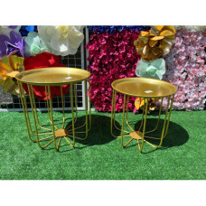 TABLE SET 2PC GOLD