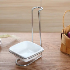 SPOON REST SINGLE SILVER