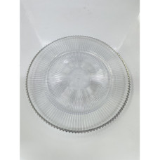 PLASTIC UNDERPLATE XRAY SILVER