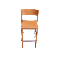 BAR STOOL ORANGE RECT