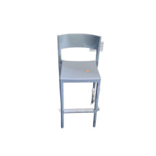 BAR STOOL GREY RECT